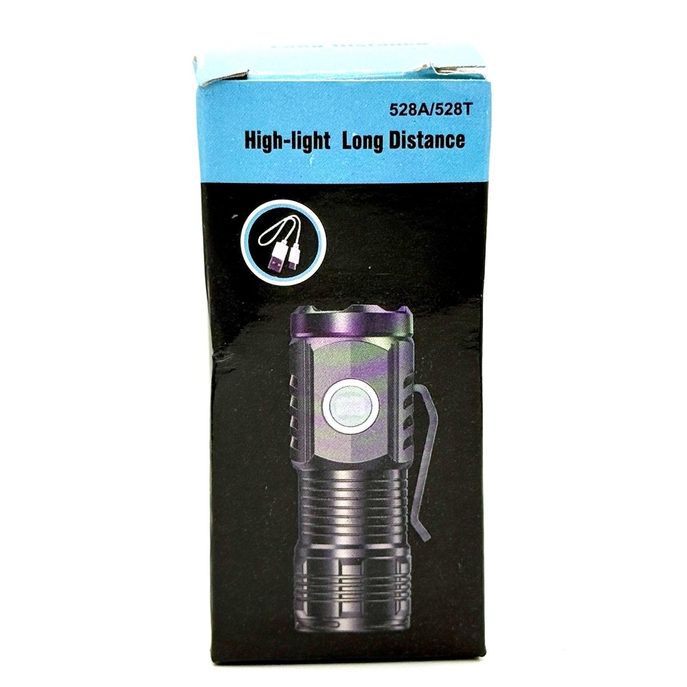 Three-Eyed Mini Flashlight Flash Super Power Waterproof Outdoor Travel